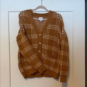 The Mint Julep Boutique: Brown Plaid Women's Sweater